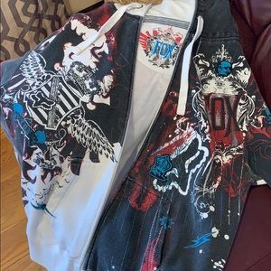 Men’s XL Fox Zipup Hoodie